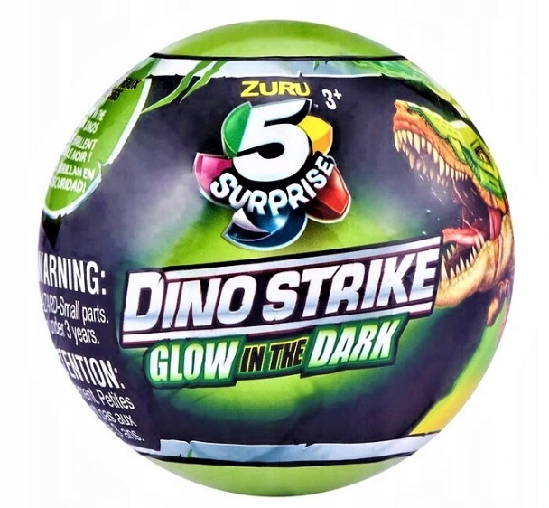 

Dino strike świecące W ciemności 5 niespodzianek