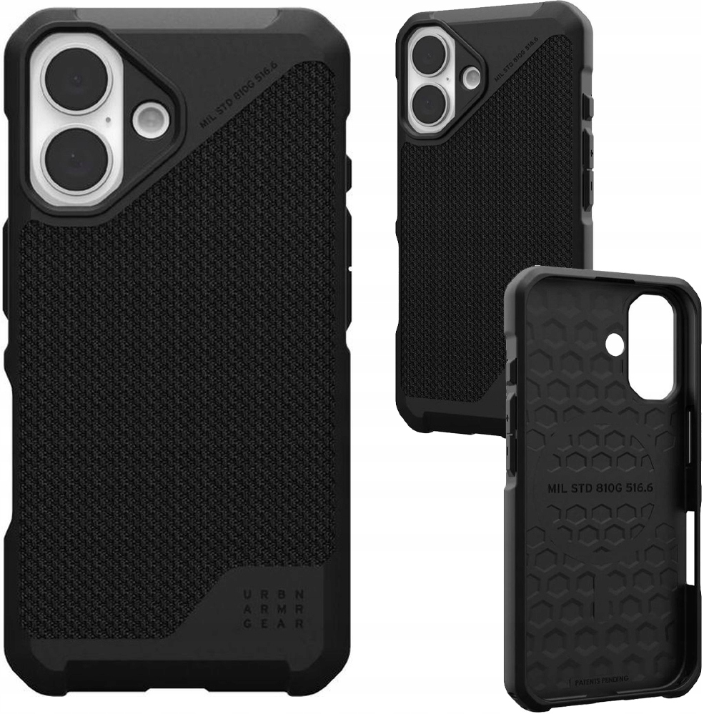 Pouzdro Uag pro iPhone 16, pouzdro na zadní kryt pro MagSafe, pancéřové pouzdro