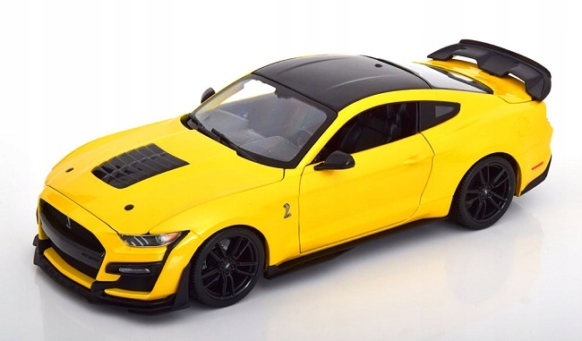 Maisto Ford Mustang Shelby GT500 2020 Yelow 1:18 31452YL