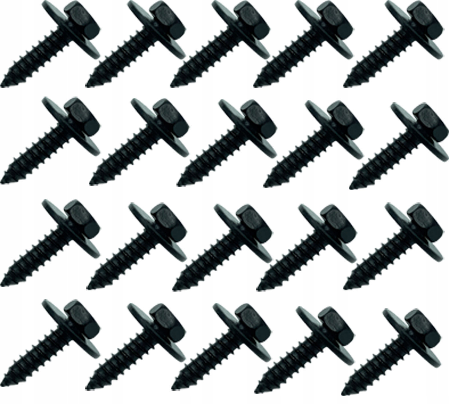 20x WKRĘT SPINKA MONTAŻOWA ŚRUBA UNIWERSAL 4,8x17