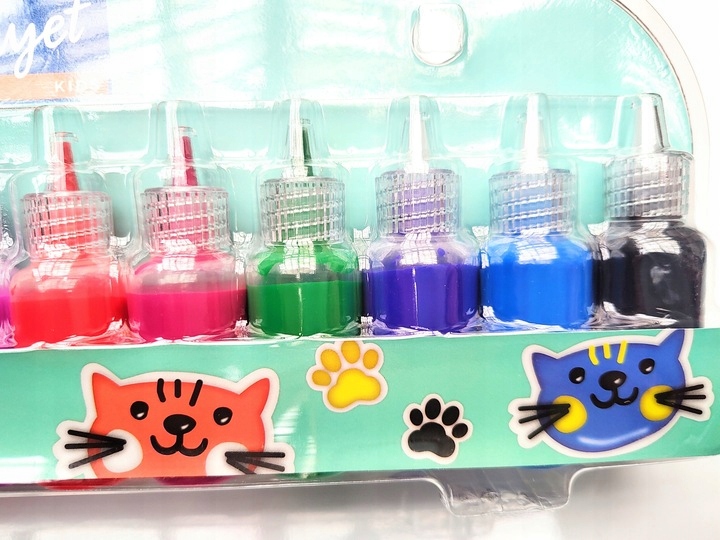 Farby Piankowe Farba Do Malowania Zestaw Dla Dzieci 12 Kolorów x18ml Kod producenta 5609288262091