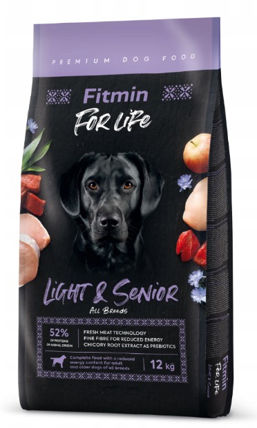 Levně Fitmin For Life Light Senior 12 kg