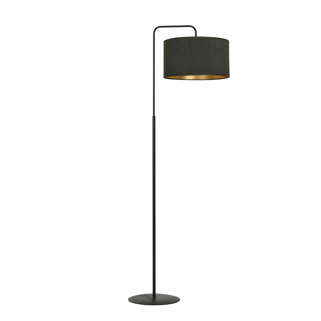 LAMPA PODŁOGOWA STOJĄCA EMIBIG HILDE 1054/LP1 CZARNY / ZŁOTY