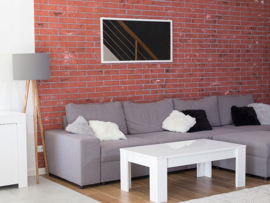 LUSTRO 95X55 w RAMIE wąskiej PREMIUM białe czarne Typ lustra ścienne