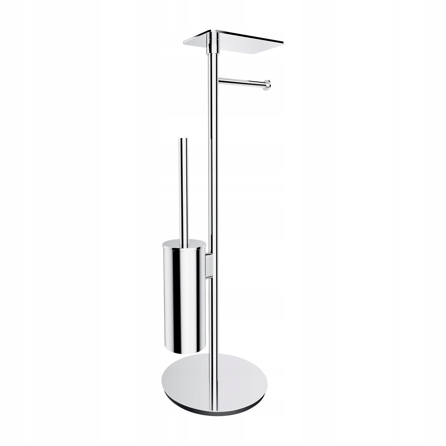 Stojan Na Papier A Toaletnú Wc Kefu S Poličkou Z Chrómu Omnires