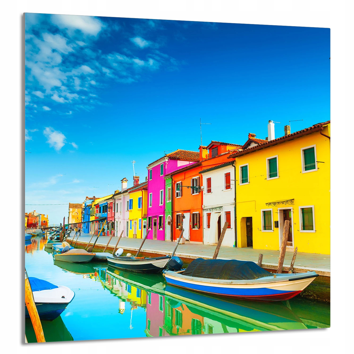 Skleněný Panel Do Kuchyně 60x65 Lodě Tvrzené Sklo