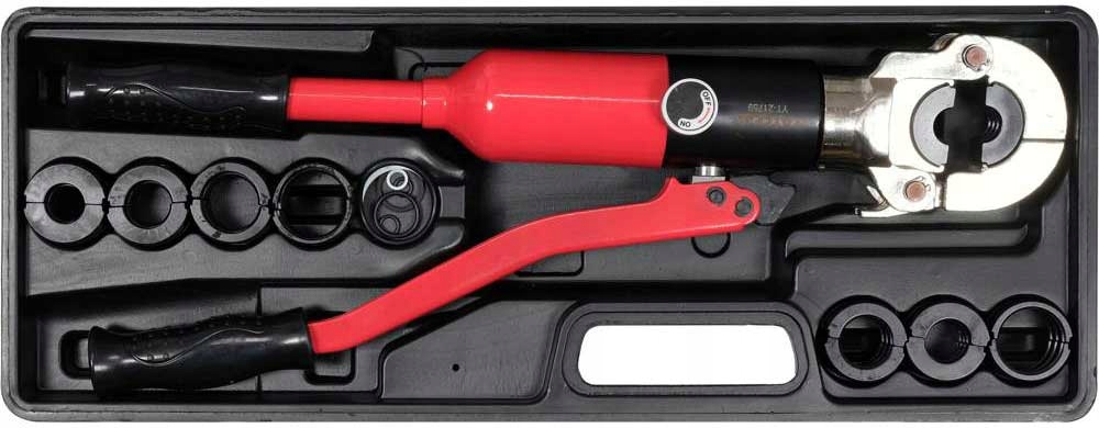 YATO PRASKA ZACISKARKA RUR PEX PERT 8 MATRYC U TH 16-32 Waga 7.3 kg
