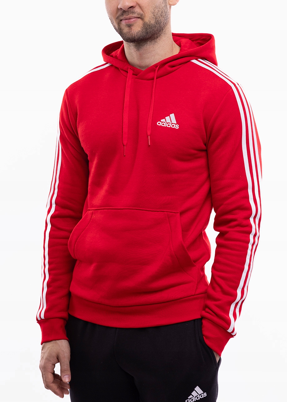 adidas pánská mikina s s kapucí a vel. M