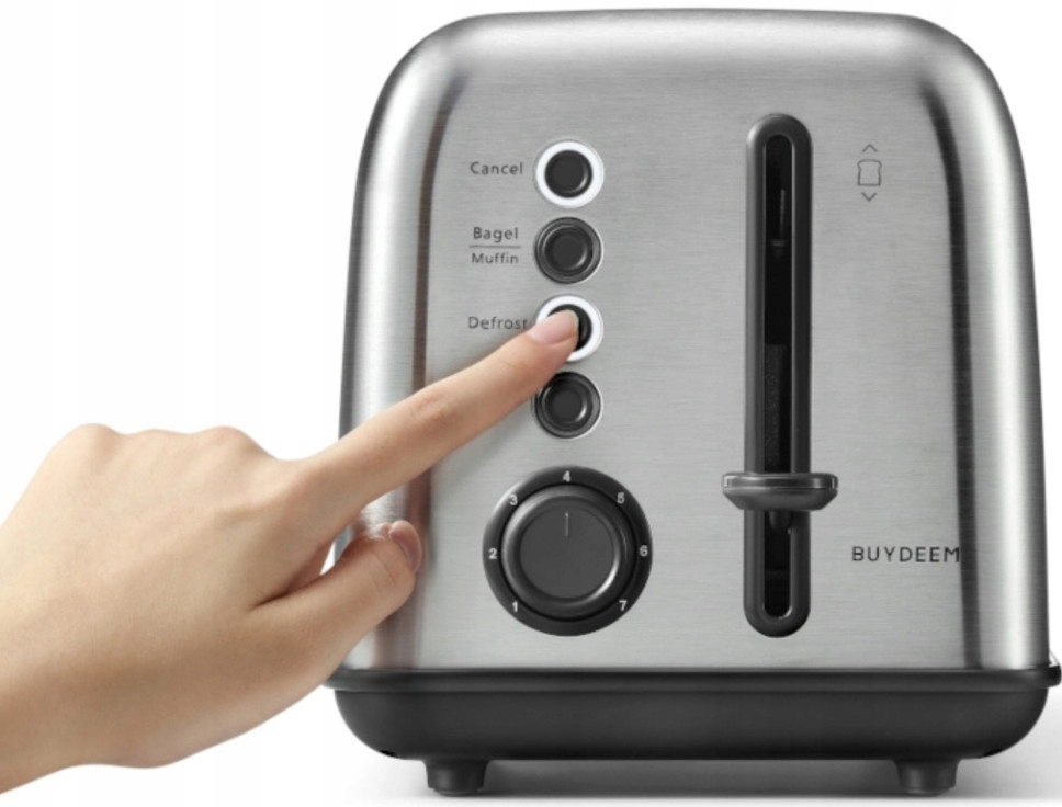 BUYDEEM Toster na 2 kromki, DT620E, Stainless Steel, EU — 10