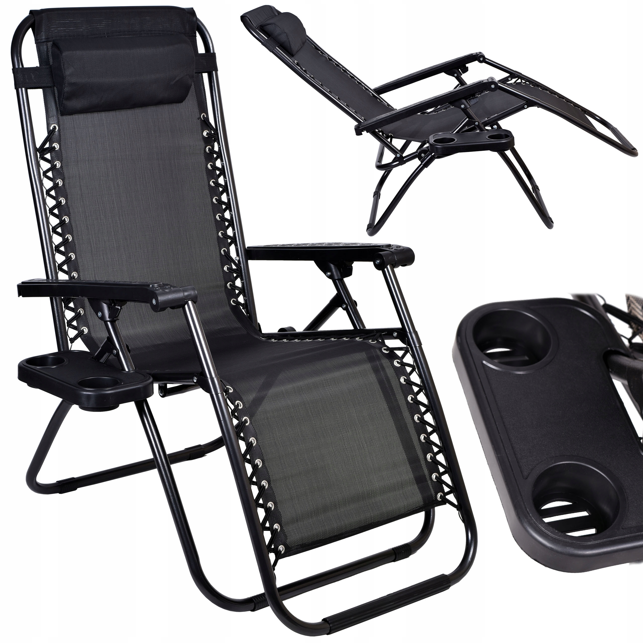 

Leżak Ogrodowy Składany Krzesło Fotel Na Taras