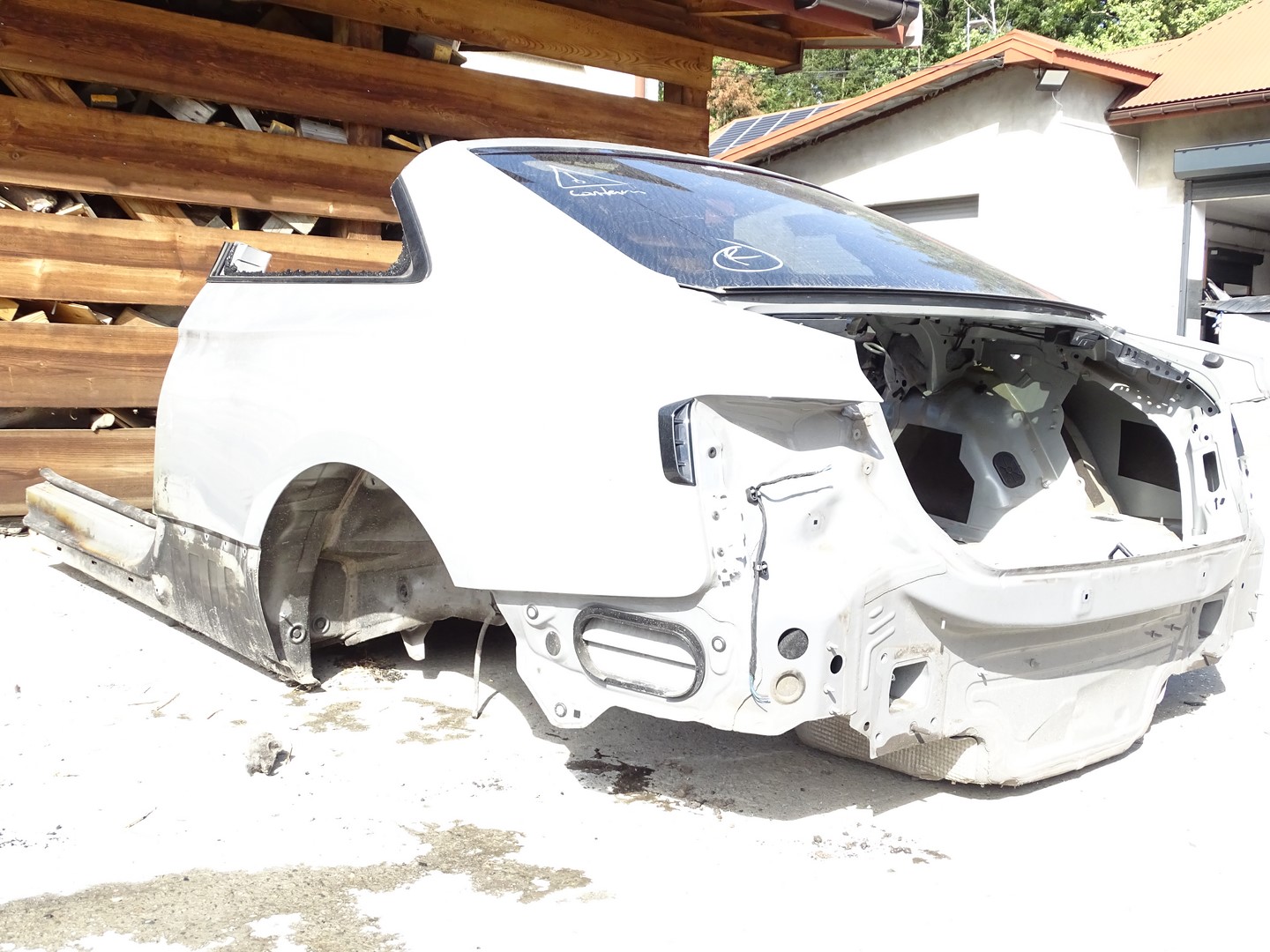 quarter side fender left left rear part rear AUDI RS RS5 8W COUPE LY7C