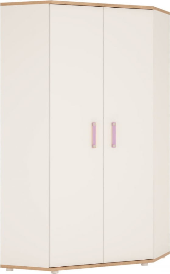 Szafa Biała Narożna Ubraniowa Dziecięca Amazon 21