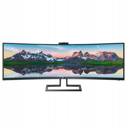 Philips Monitor 48.8 palců 499P9H Curved Va HDMIx2 Dp Usb-c Has