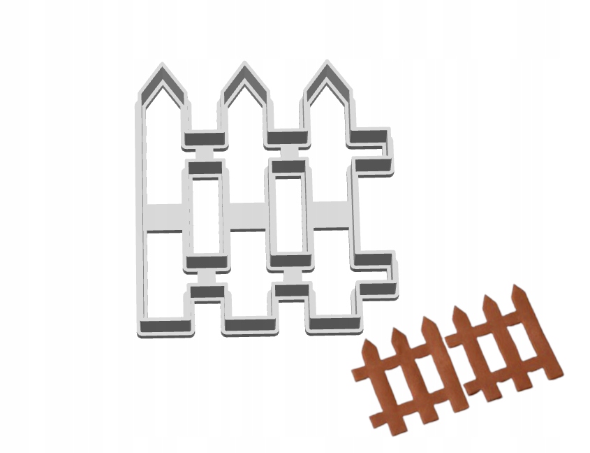 Wykrawacz do masy cukrowej lukru foremka PŁOTEK