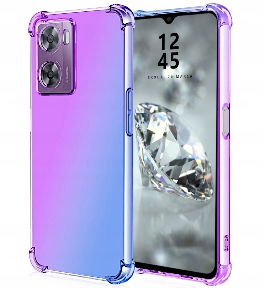

Etui Do Oppo A57 4G A57S Aurora-shock Szkło