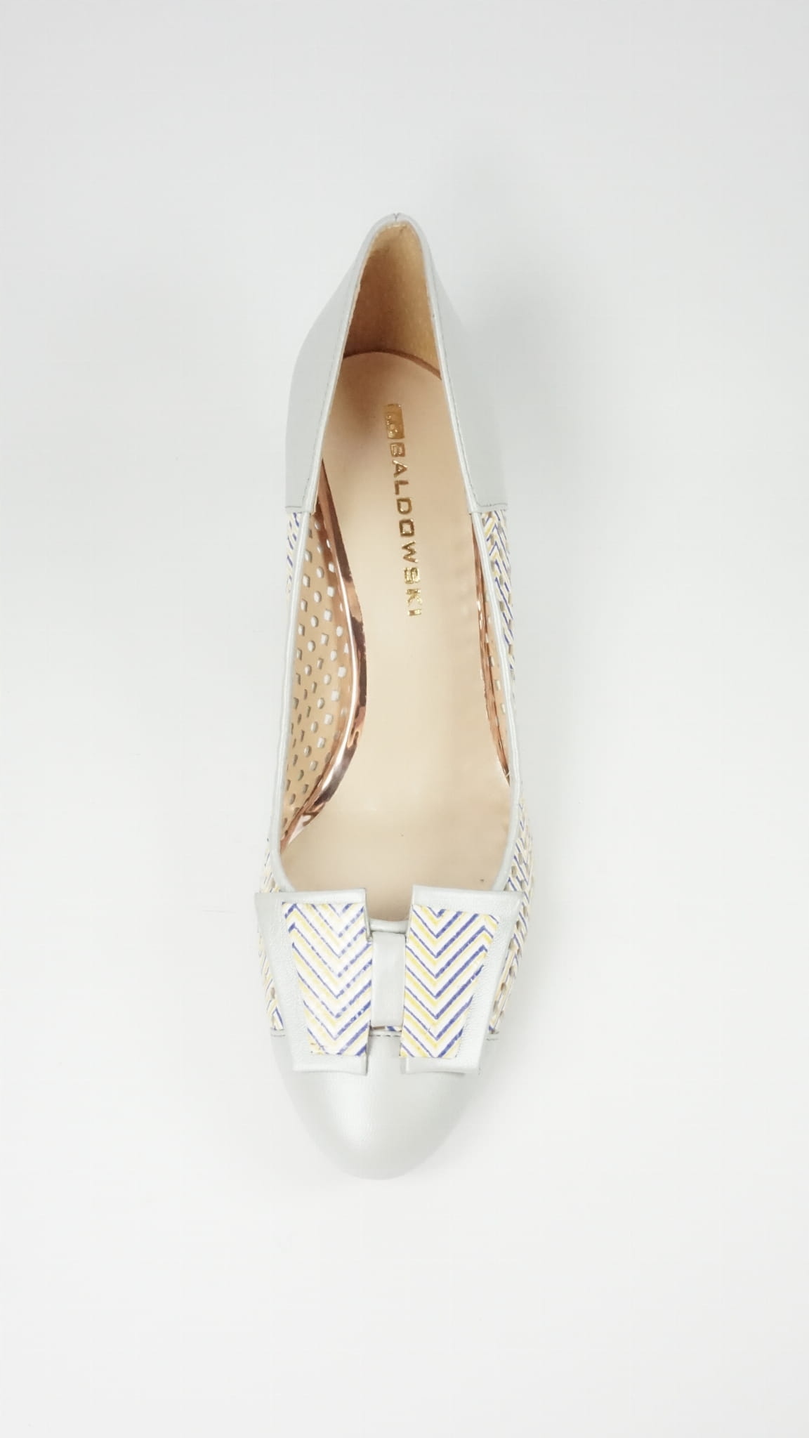 Czółenka damskie Baldowski W00037 szary R37 Marka Baldowski