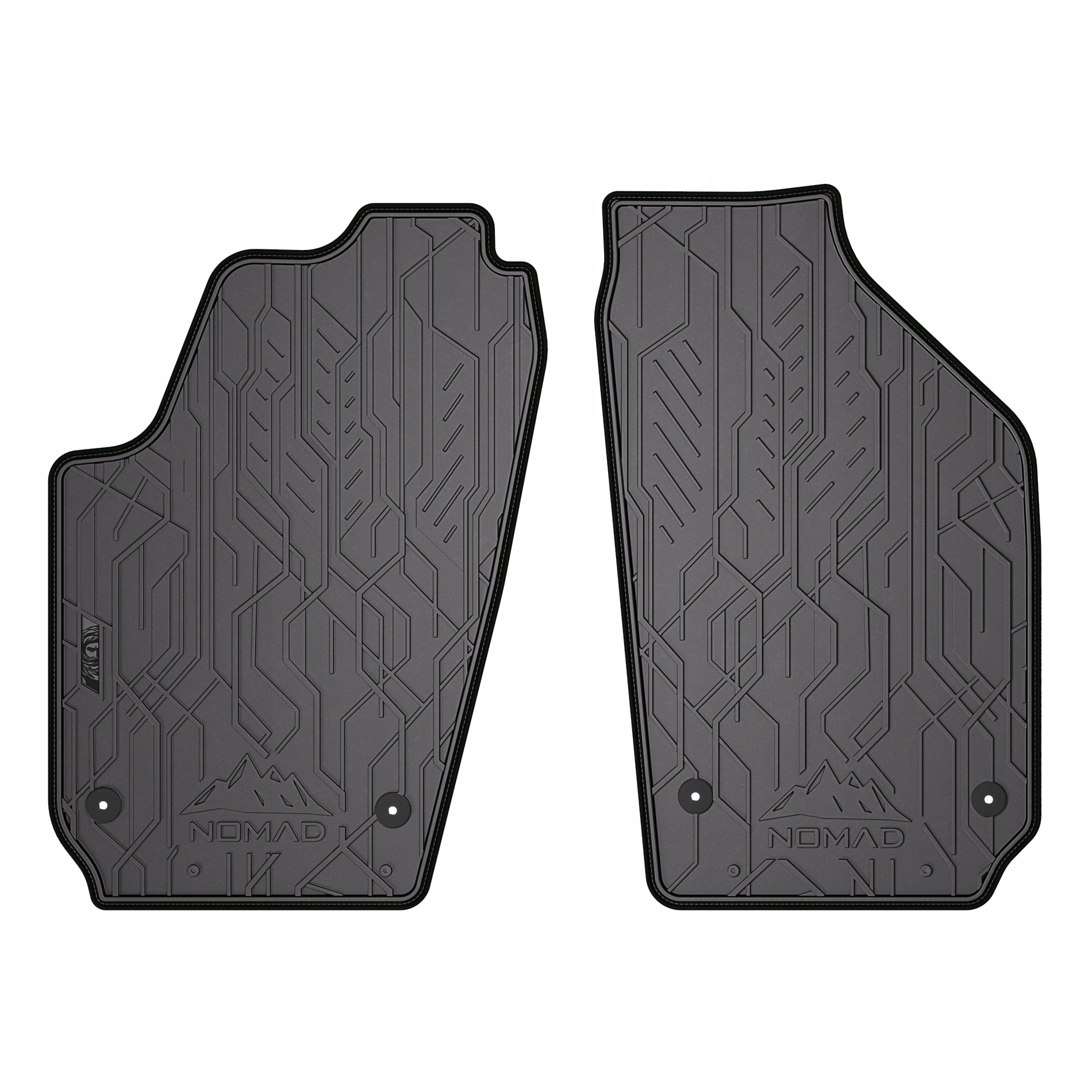 Gumové koberce Nomad Seat Cordoba II 2002-2009 černé