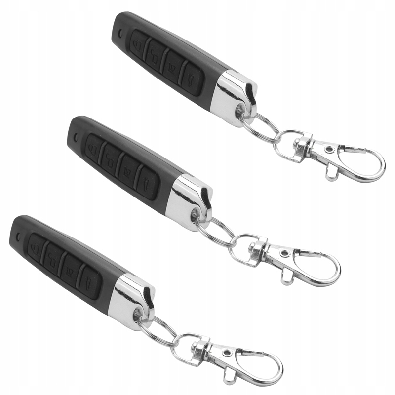 3x 433MHz пульт дистанційного керування гаражні ворота відкривачка механізм