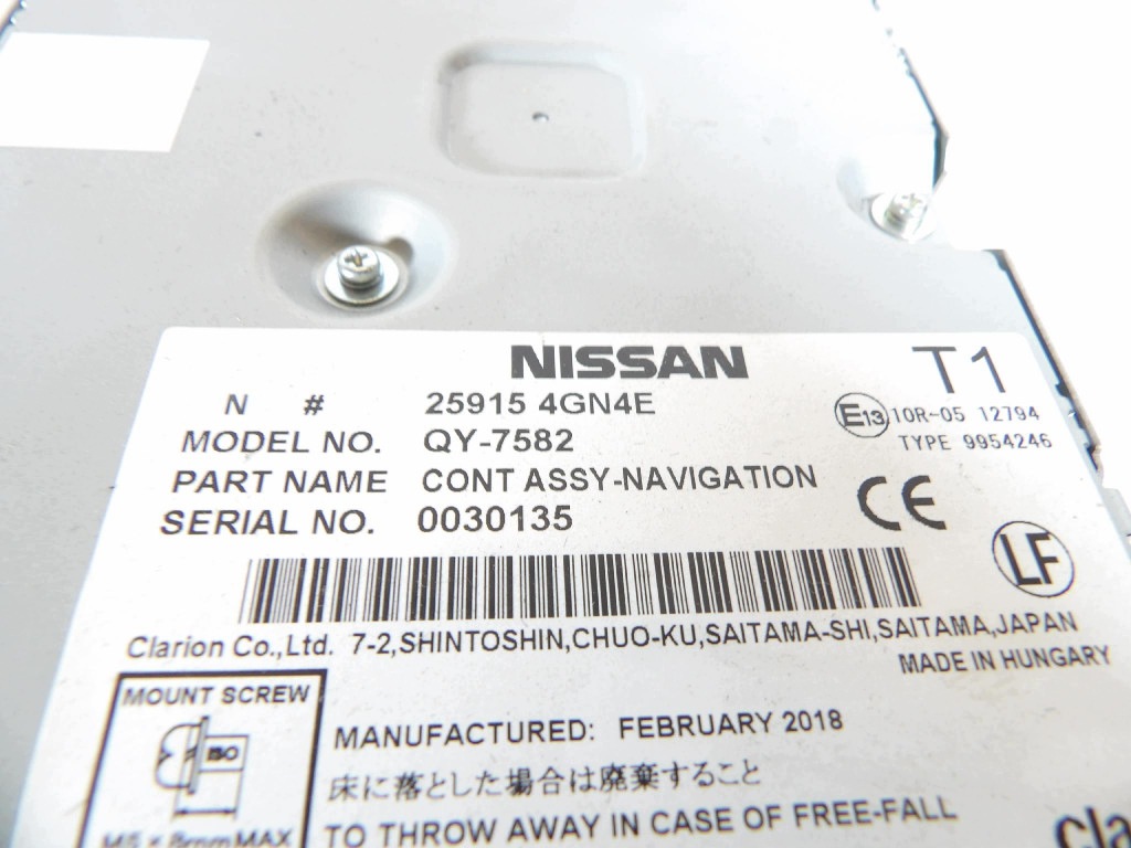 modul navigace 259154GN4E INFINITI Q30
