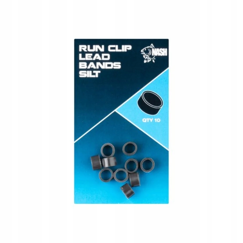 Nash Run Lead Clip Band Silt wymienne opaski gumowe