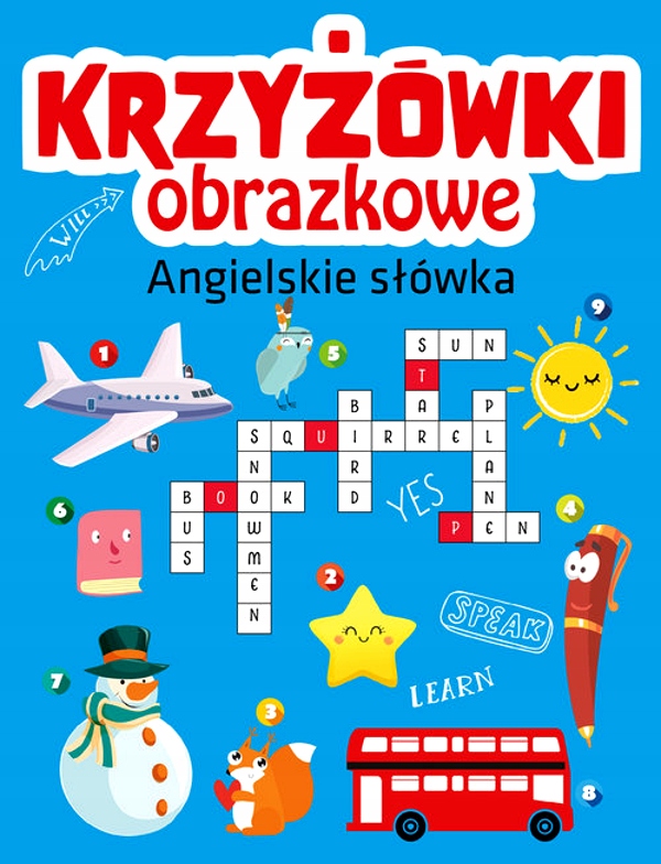 KRZYŻÓWKI OBRAZKOWE. ANGIELSKIE SŁÓWKA