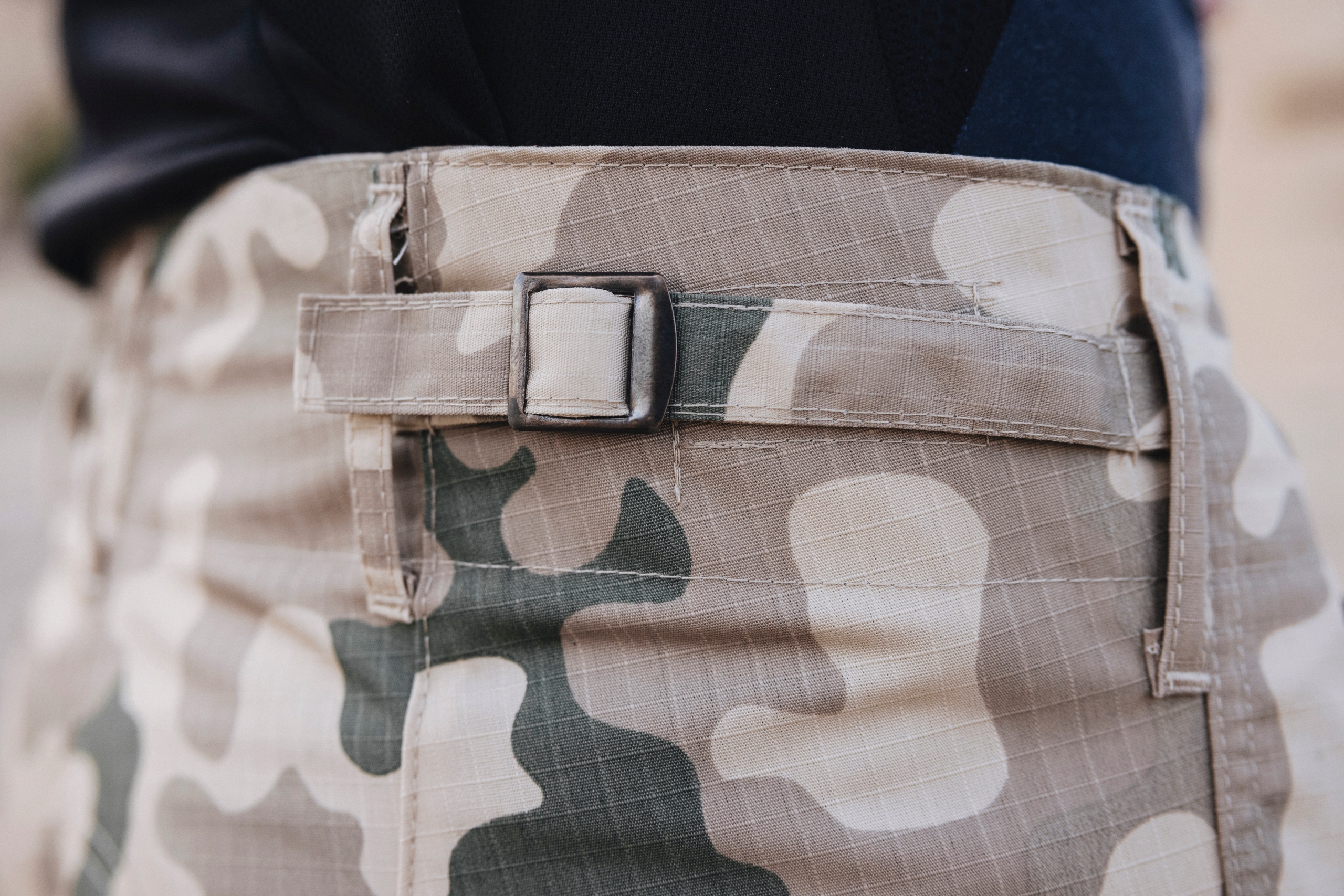 Spodnie wojskowe Pustynne Rip-stop DESERT r. 3XL Rozmiar 3XL