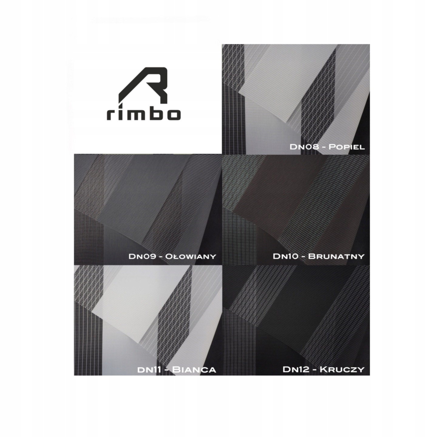 ROLETA DZIEŃ NOC W KASECIE Z PROWADNICAMI 88x130 Wzór gładki