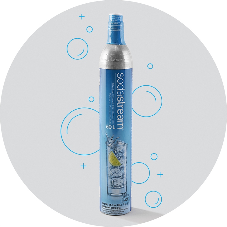 Cylinder nabój CO2 SODASTREAM TWIST do saturatora Kod producenta SSTBOMBICKACO2