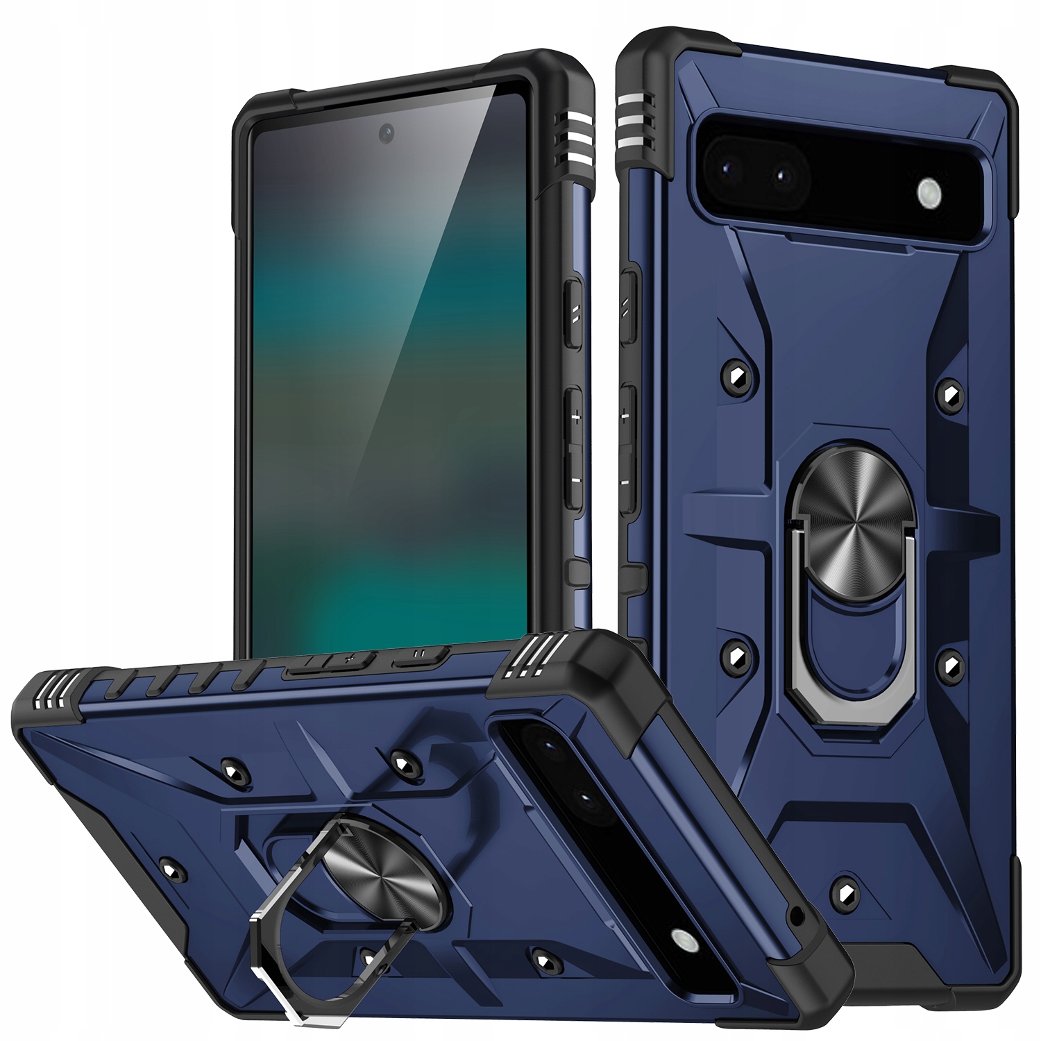 

Etui Pancerne Case Obudowa Ring do Google Pixel 6A