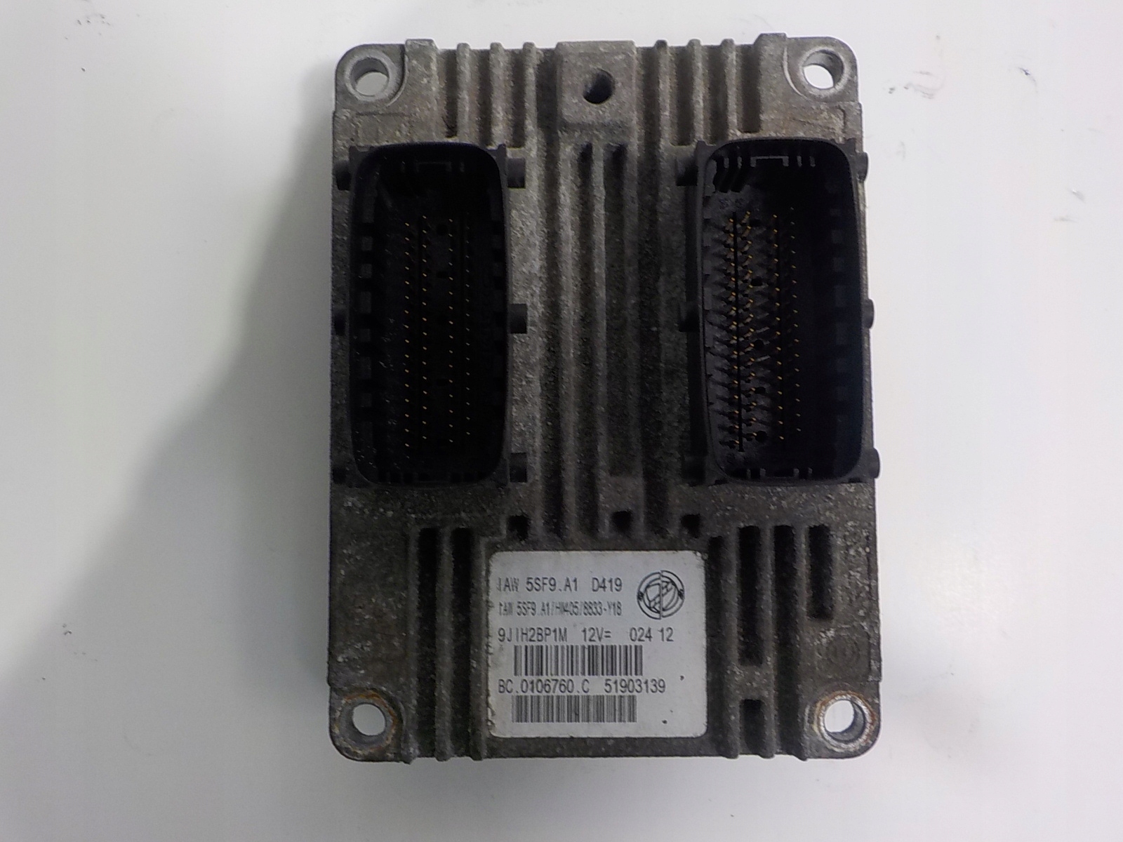 LANCIA YPSILON computer control unit 51903139 IAW5SF9.A1 D419