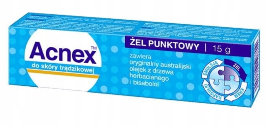 

Acnex żel punktowy do skóry trądzikowej 15 g
