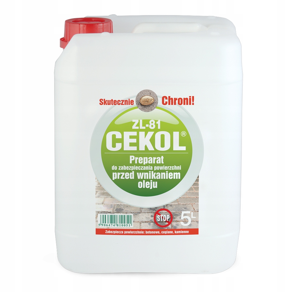 Cekol ZL81 Impregnácia Kocky Pred Vniknutím Oleja