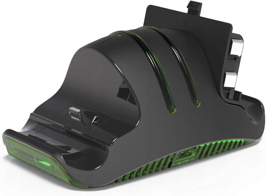 PODWÓJNA STACJA DOKUJĄCA DO PADÓW DO XBOX SERIES X ONE S CZARNA +2x BATERIA