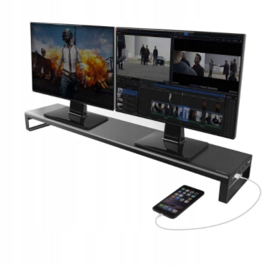 PODSTAWA na 2 MONITORY Vaydeer 4xUSB 3.0 PS