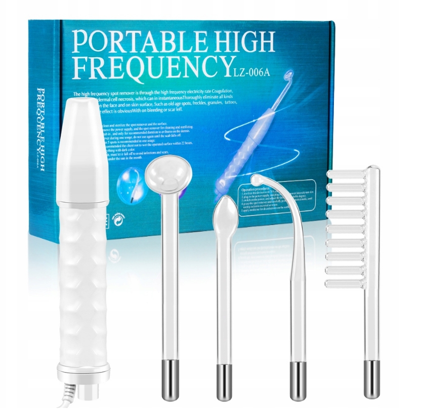 URZĄDZENIE DO PIELĘGNACJI SKÓRY TWARZY CIAŁA WŁOSÓW DARSONVAL DERMA WAND Model SC056