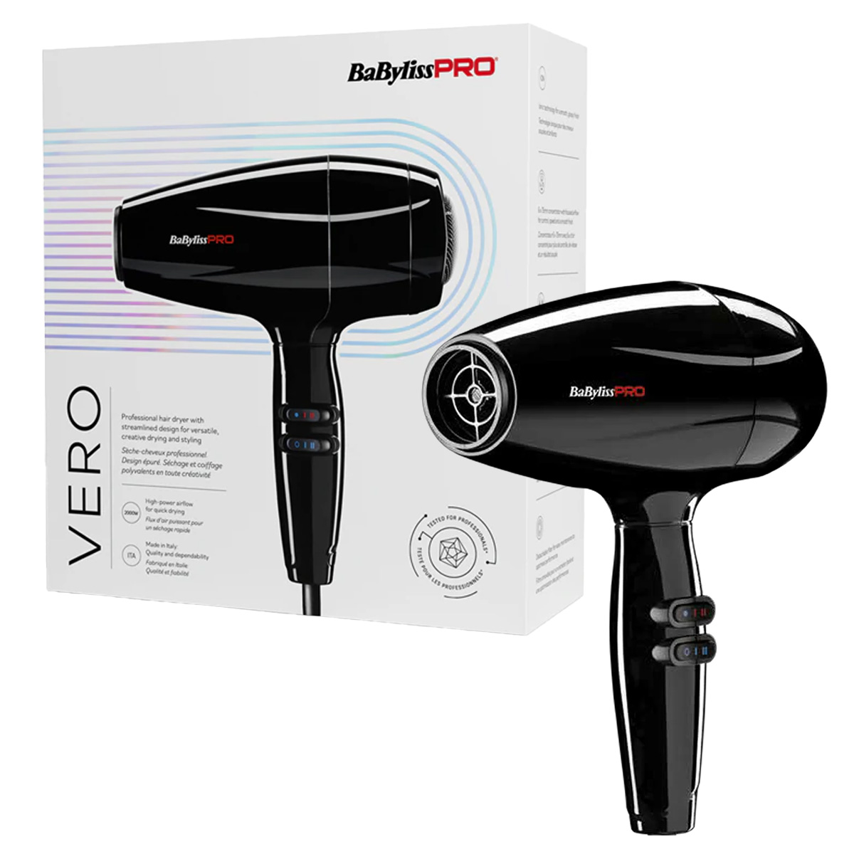 BaByliss Pro Vero BAB6280E profesionální vysoušeč vlasů 2000 W