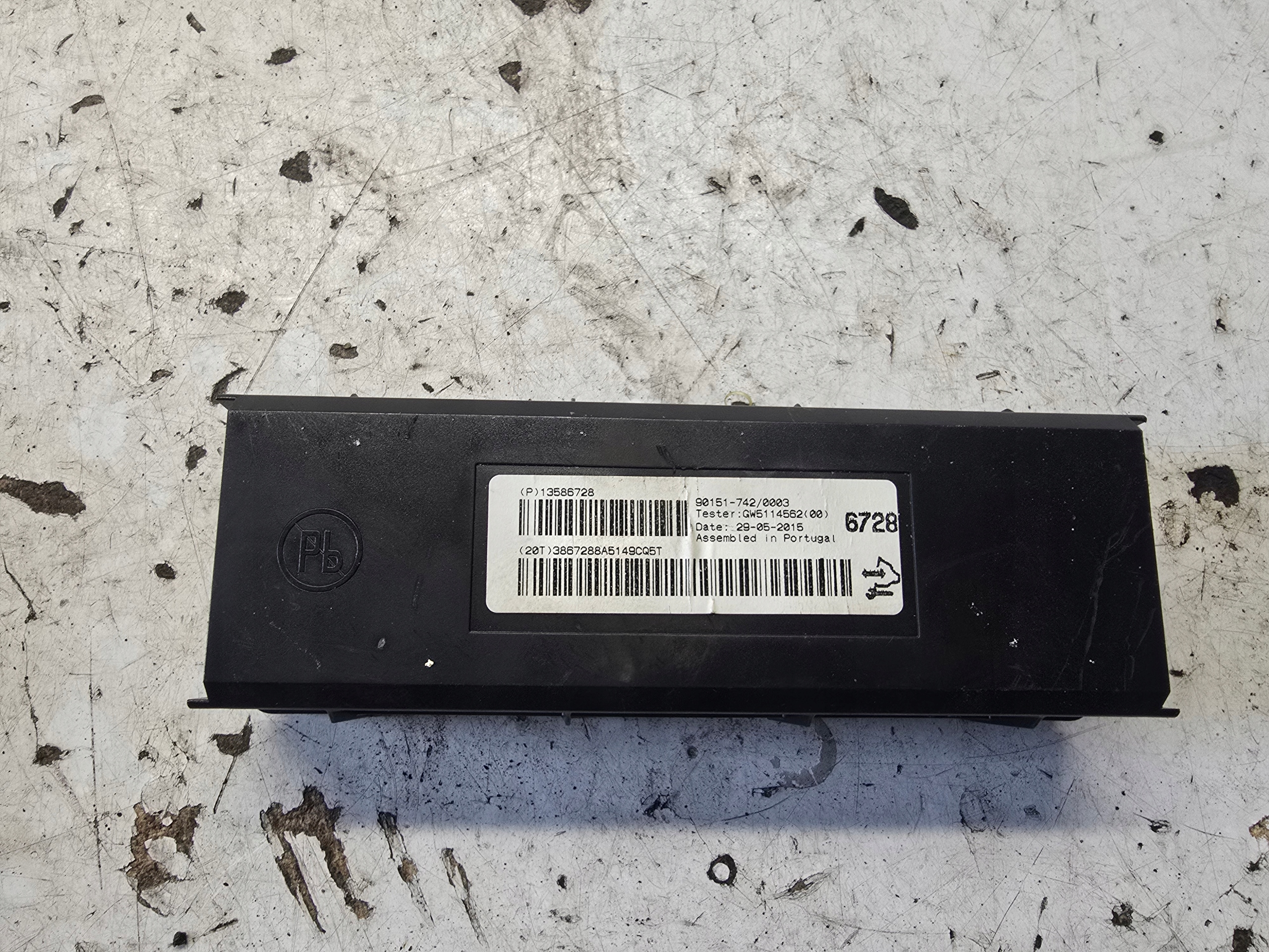 OPEL CASCADA CABRIO Module Climatisateur air conditionné Bouches buses 13586728