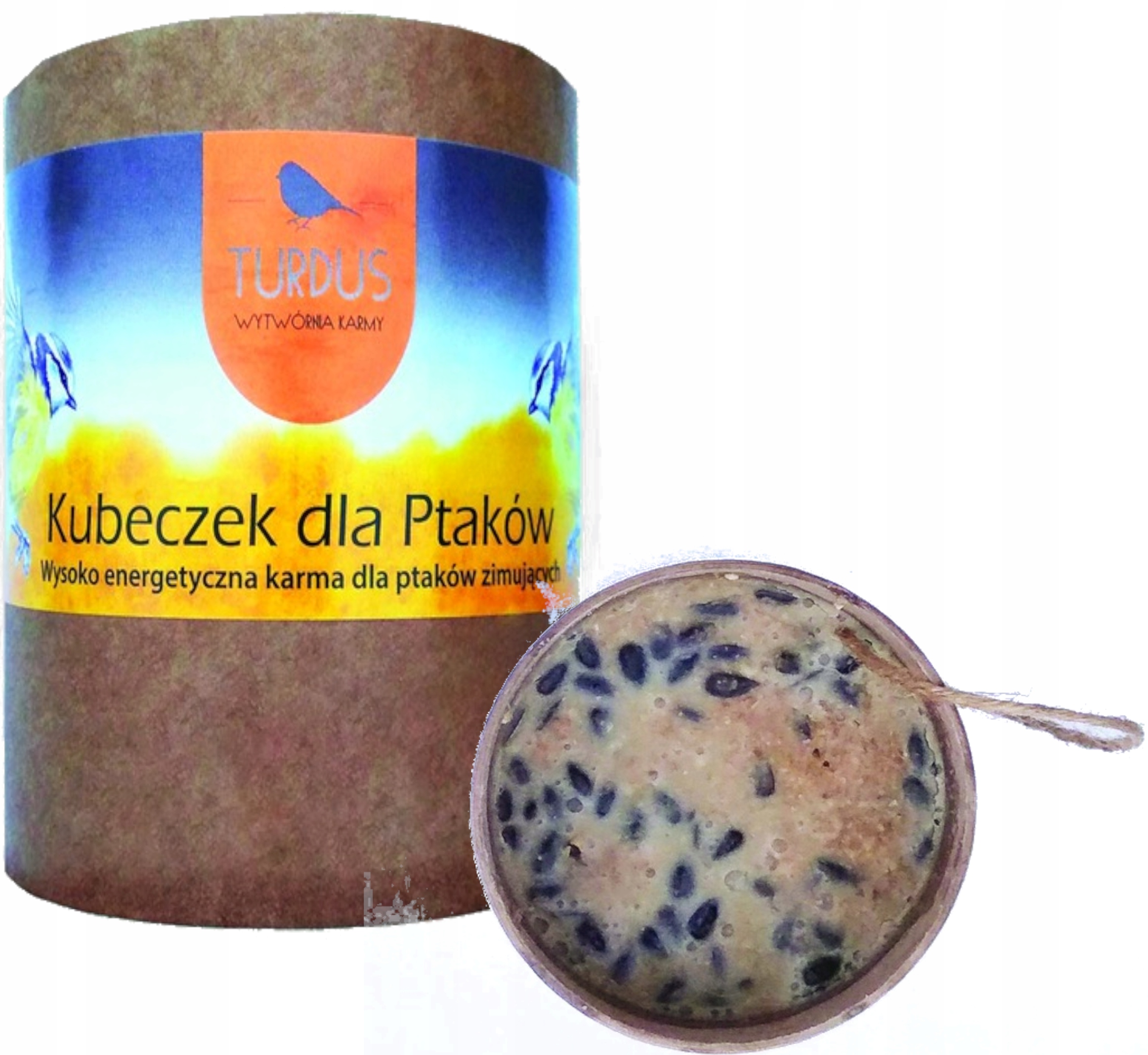

Kubeczek z Karmą dla Dzikich Ptaków Turdus PL261F