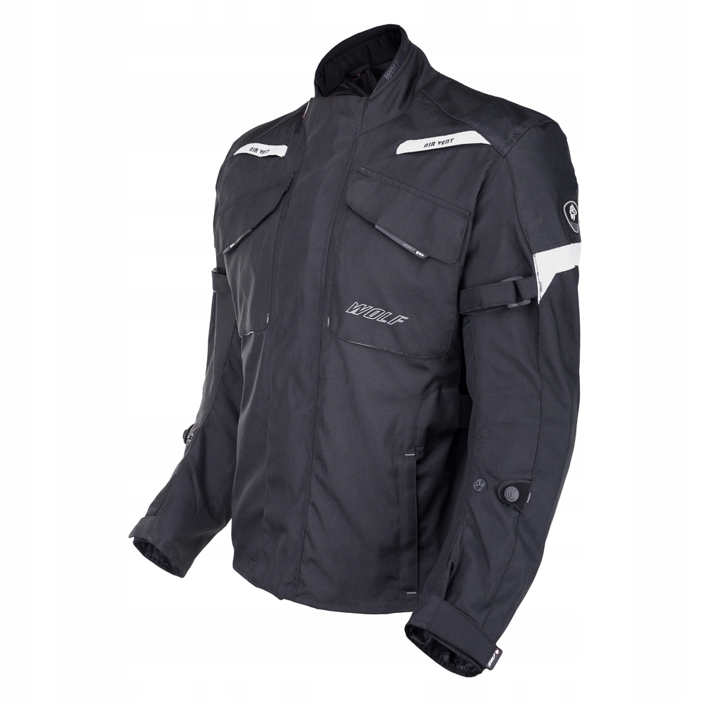 TEKSTYLNA KURTKA MOTOCYKLOWA WOLF EXPLORER BLACK M Rodzaj Męskie
