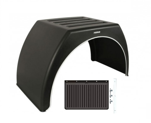 DK3115 450 - Заднее крыло близнец колесная арка DAILY DOMAR брызговик