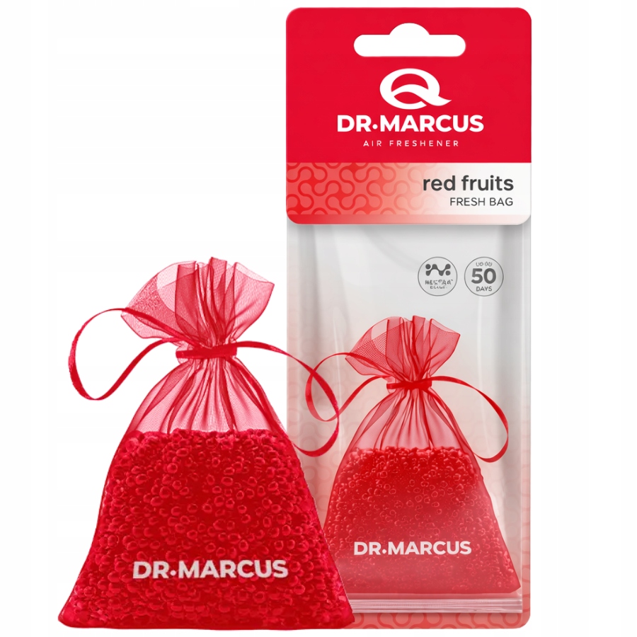Zapach do samochodu, woreczek na lusterko Dr. Marcus Fresh Bag Red Fruits
