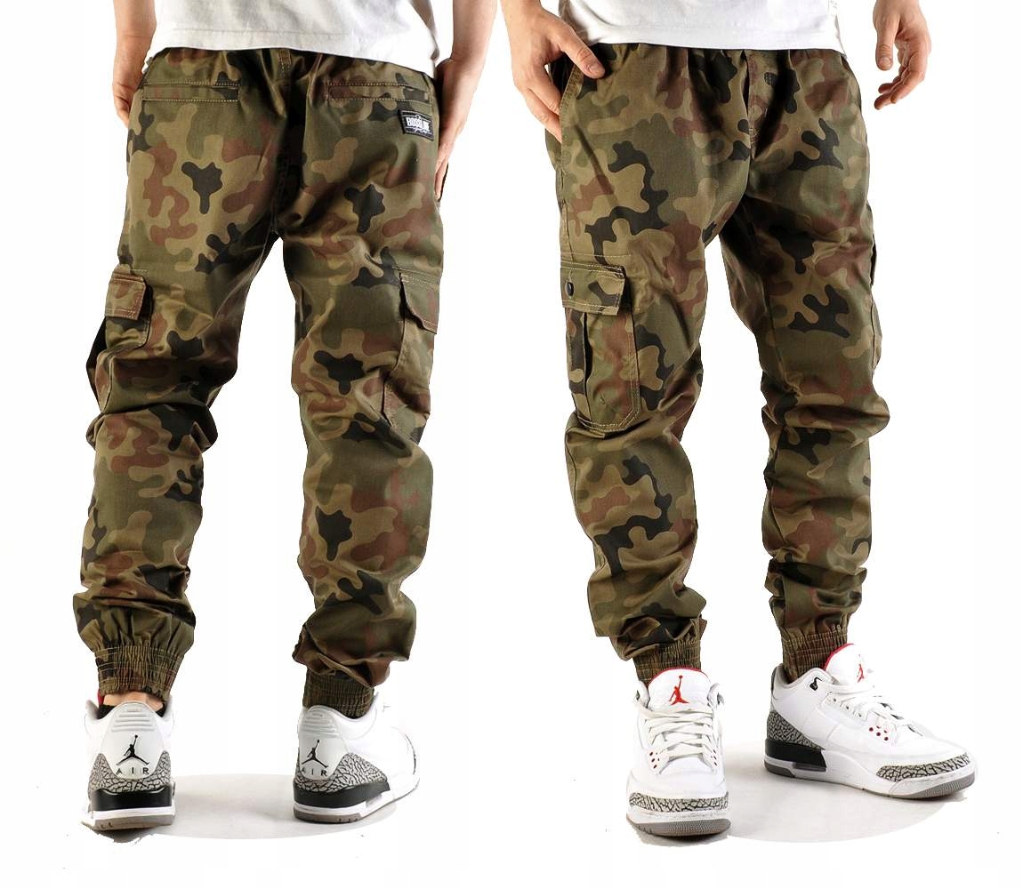 

Spodnie XXL Bossline Cargo H Joggery Moro bojówki