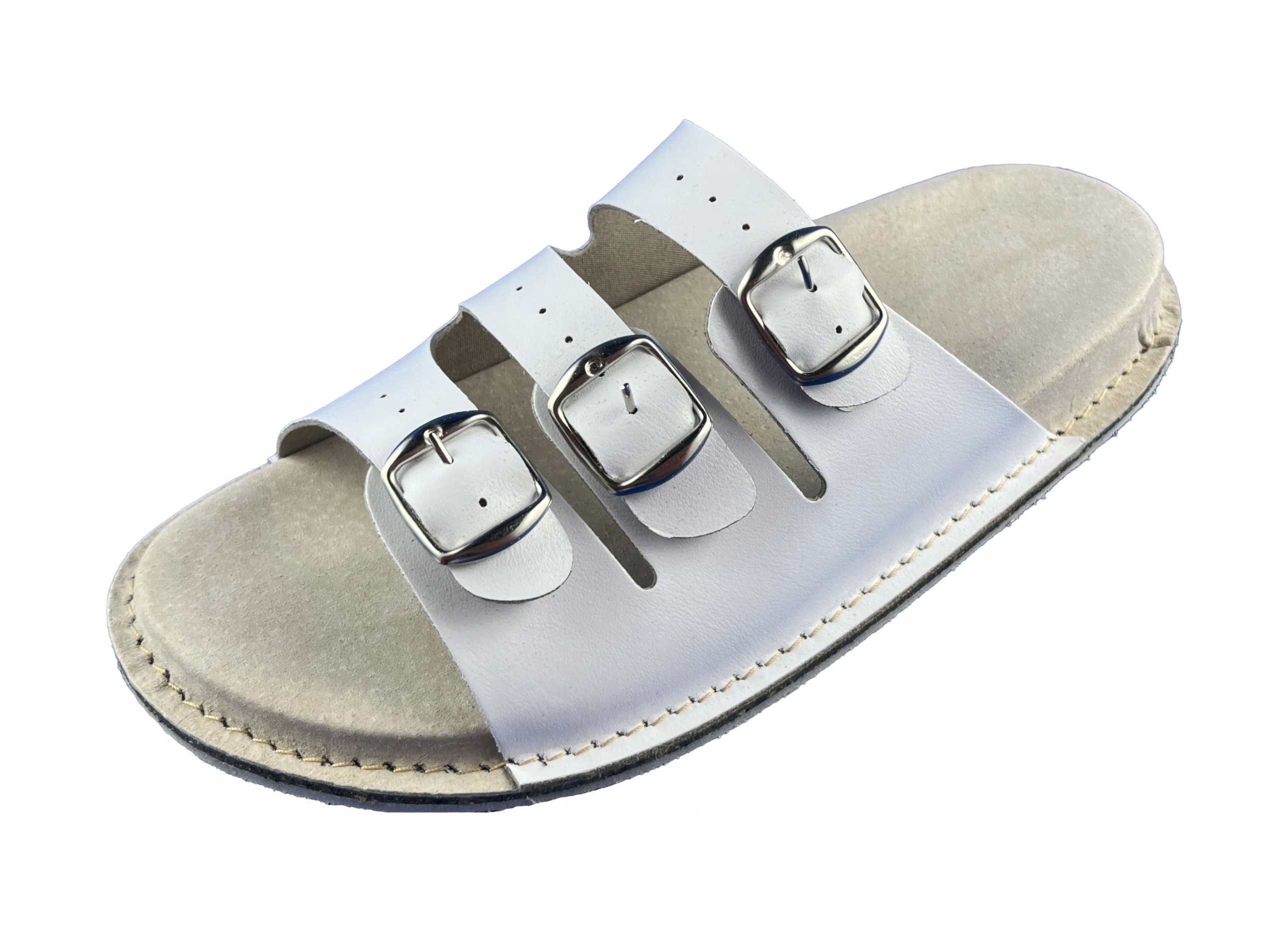 Klapki damskie skórzane fusbet 39