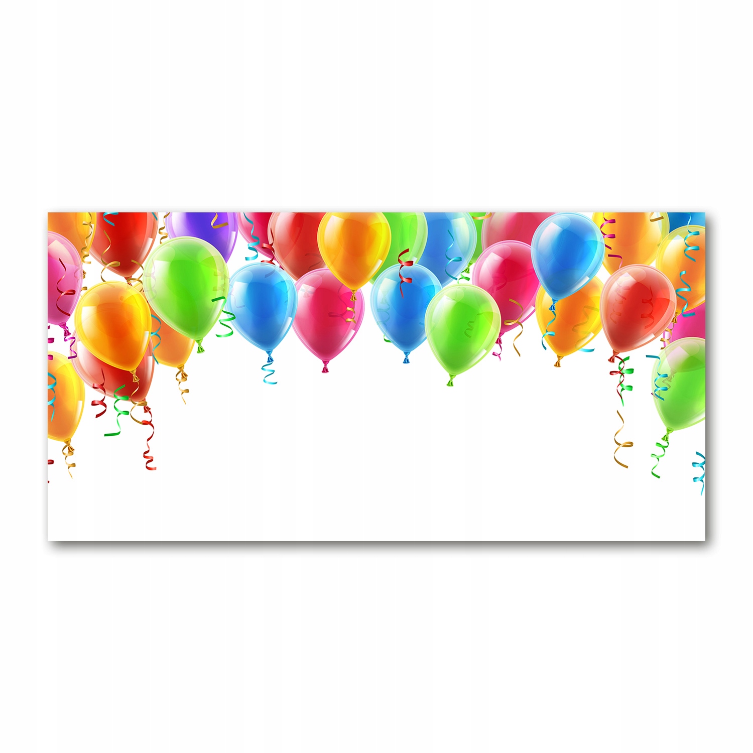 

Foto-obraz akryl Kolorowe balony zdjęcie 140x70 cm
