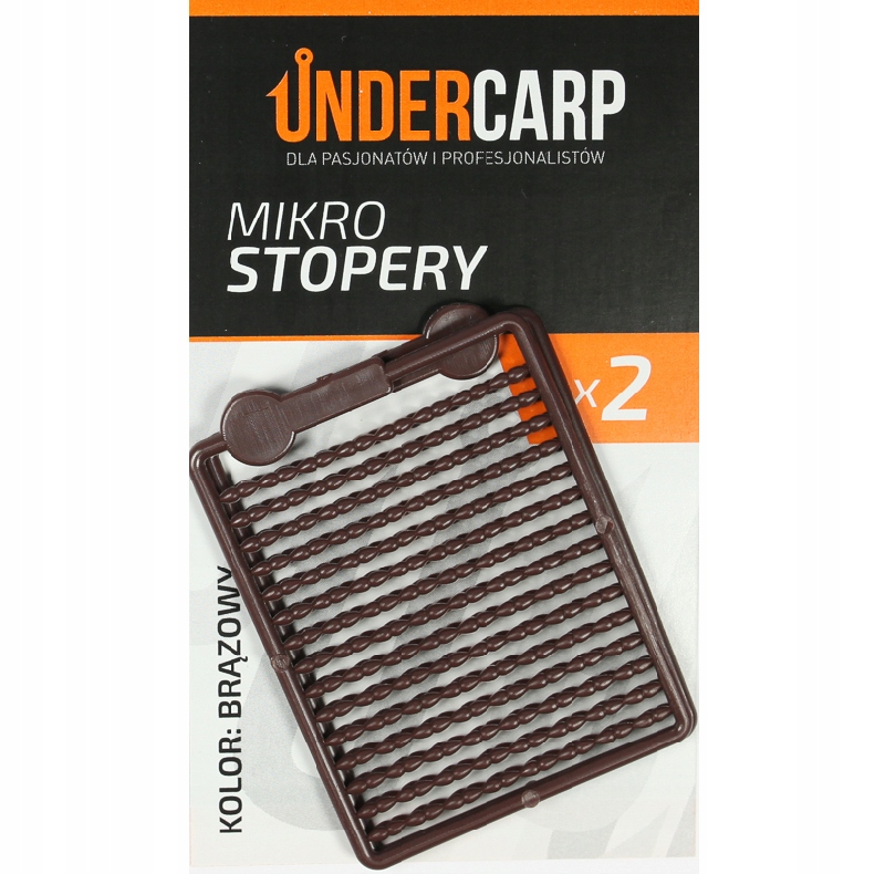 Undercarp Mikro stopery Brązowe