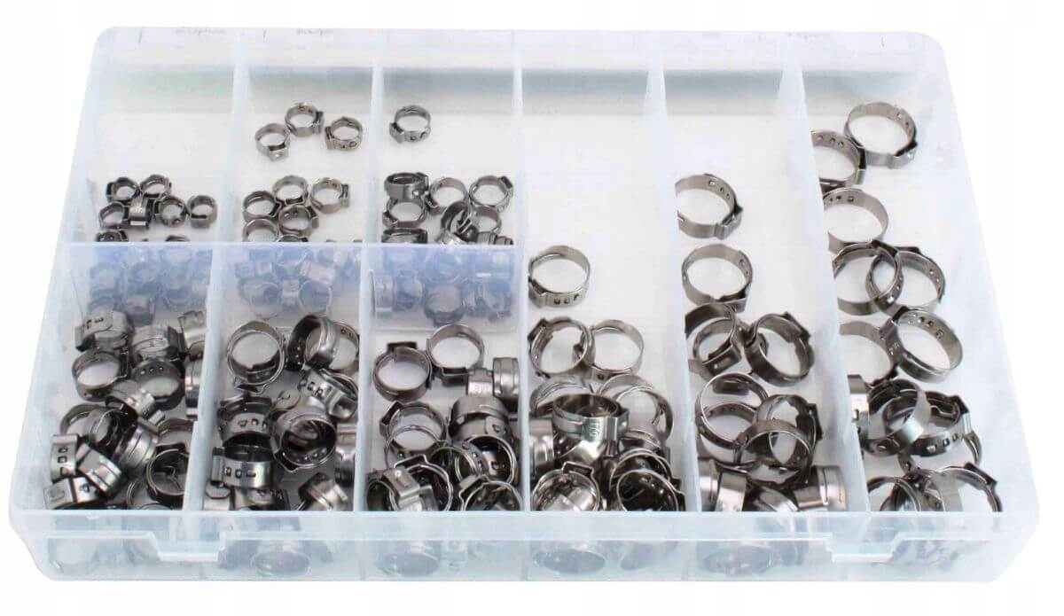 ZESTAW OPASEK ZACISKOWYCH Z JEDNYM UCHEM SZCZYPCE Producent code A TC016