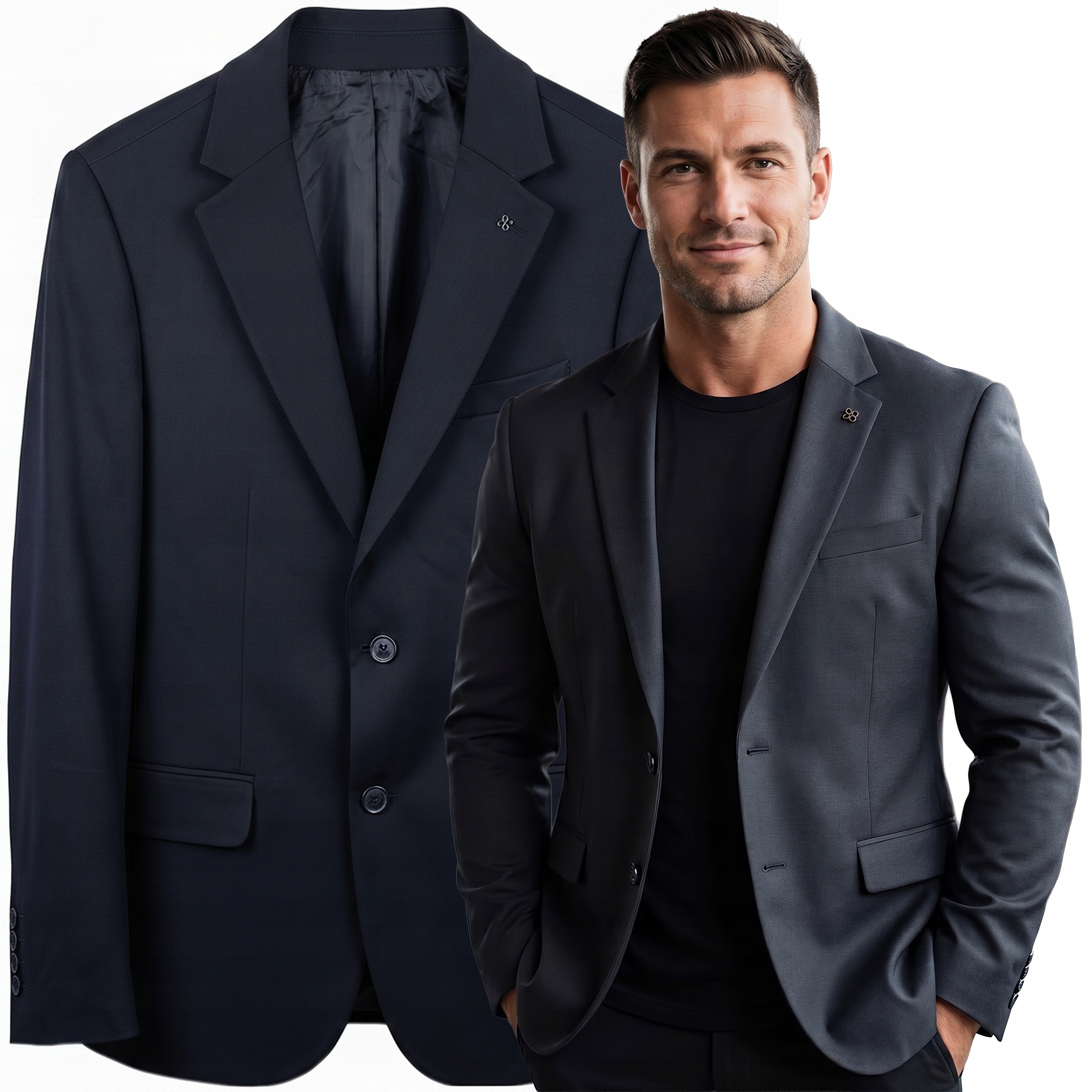 Sako Klasické Návštěvní Elegantní Neformální