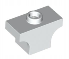 LEGO ŁUK 1X2 BIAŁY NR 38583