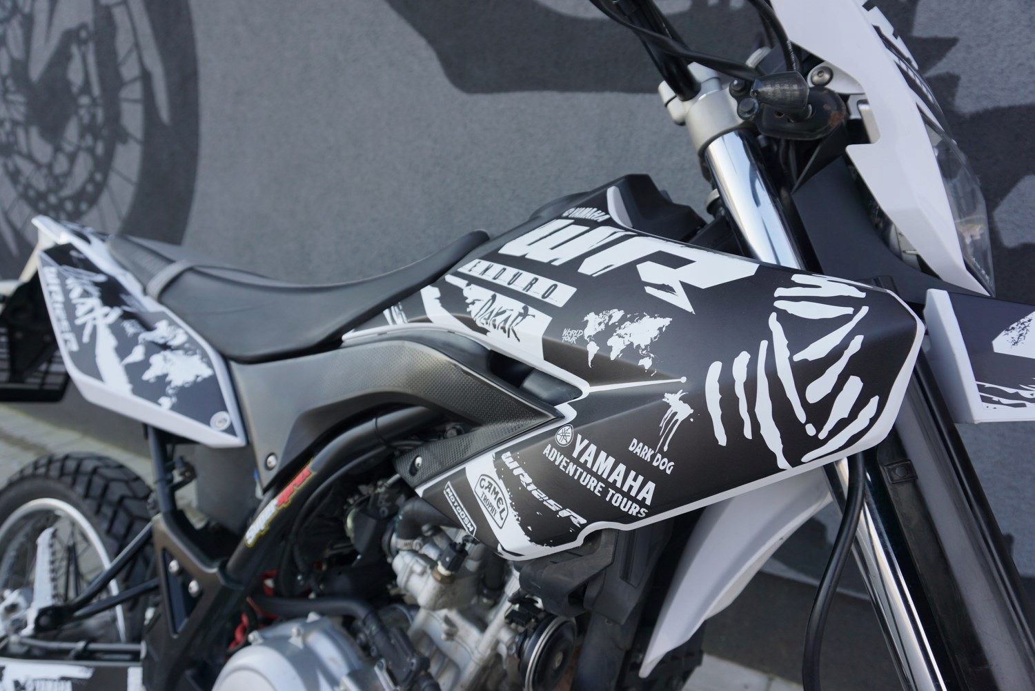 Yamaha WR 125 R DAKAR ENDURO VENEER Stickers KPL.