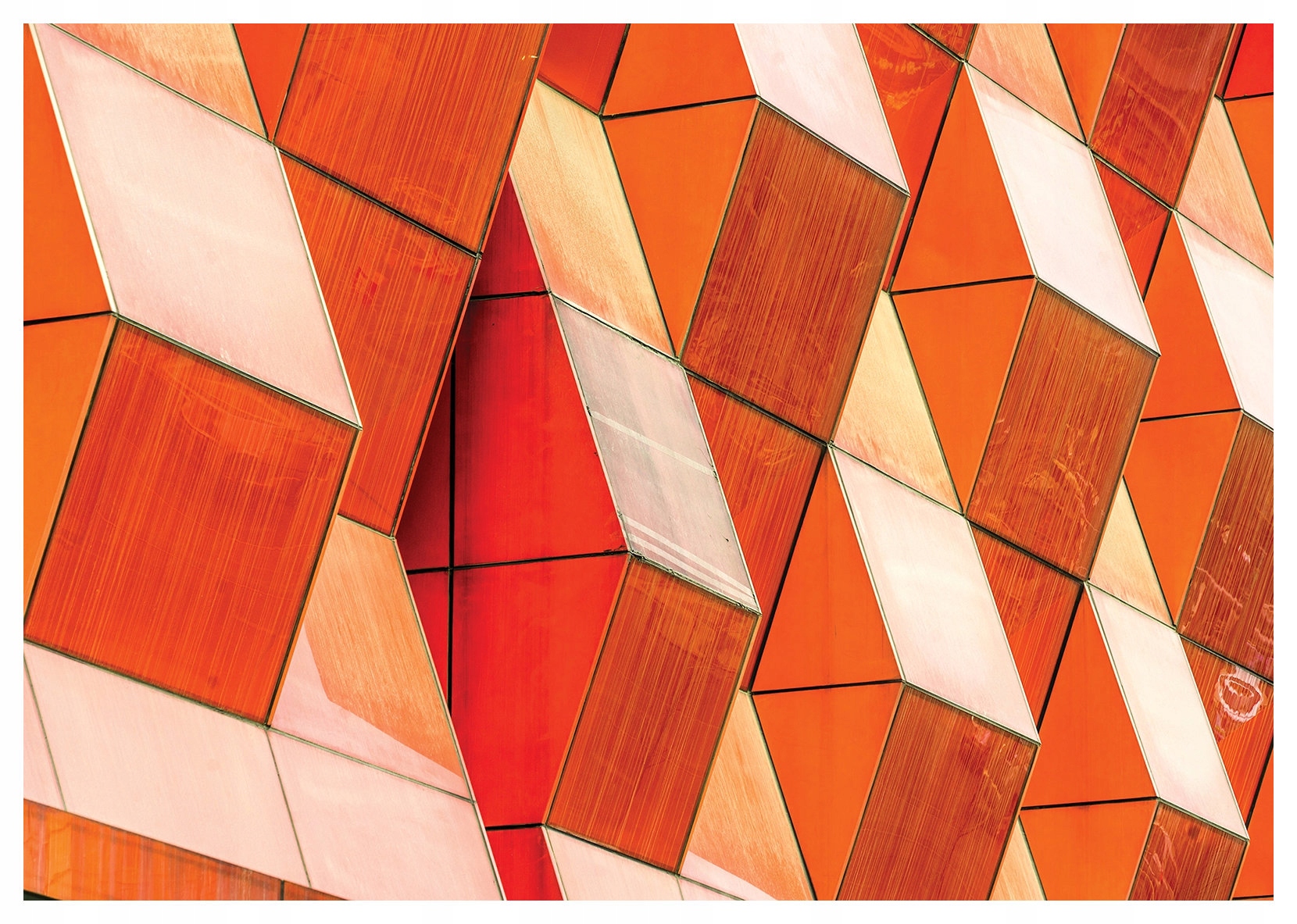 Fototapeta Romby ohně vinylová geometrie 368x254 lepidlo